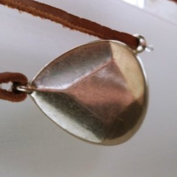 Lucky Brand Pendant on Leather Cord - Picture 4 of 5